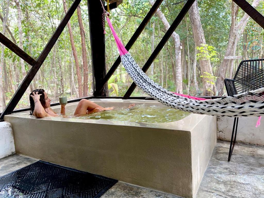 Hotel Casa Costal - Glamping Experience Puerto Morelos Exterior foto